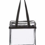 OAD Clear Tote with Zippered Top