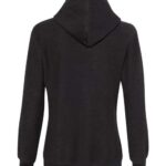 Women’s French Terry Sport Lace Scuba Hooded Sweatshirt