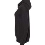 Women’s French Terry Sport Lace Scuba Hooded Sweatshirt