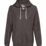 Women’s French Terry Sport Lace Scuba Hooded Sweatshirt
