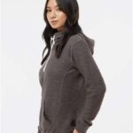 Women’s French Terry Sport Lace Scuba Hooded Sweatshirt