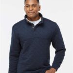 Men's Quilted Half-Snap Pullover