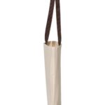 11L Canvas Tote with Contrast-Color Handles