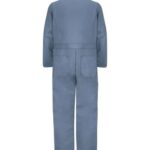 Men's Button-Front Cotton Coverall