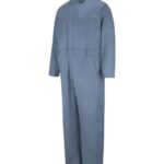 Men's Button-Front Cotton Coverall