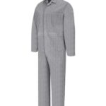 Men's Tall Button-Front Cotton Coverall