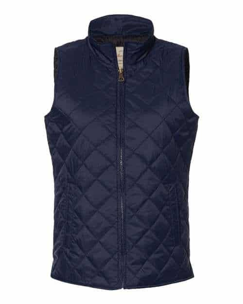 Women's Vintage Diamond Quilted Vest