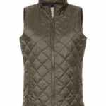 Women's Vintage Diamond Quilted Vest