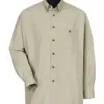 Men's Cotton Contrast Dress Shirt