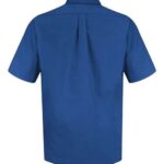 Men's Tall Poplin Short Sleeve Dress Shirt