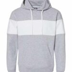 Men's Varsity Fleece Colorblocked Hooded Sweatshirt
