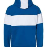 Men's Varsity Fleece Colorblocked Hooded Sweatshirt
