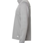 Men's 3-Stripes Double-Knit Quarter-Zip Pullover