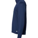 Men's 3-Stripes Double-Knit Quarter-Zip Pullover