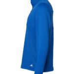 Men's 3-Stripes Double-Knit Quarter-Zip Pullover