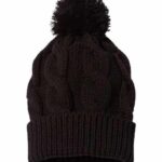 Chunk Twist Cuffed Beanie