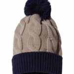 Chunk Twist Cuffed Beanie