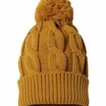 Chunk Twist Cuffed Beanie