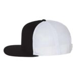 Wool Blend Flat Bill Trucker Cap