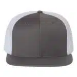 Wool Blend Flat Bill Trucker Cap