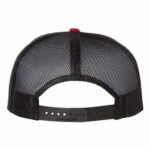 Wool Blend Flat Bill Trucker Cap