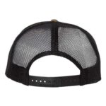 Wool Blend Flat Bill Trucker Cap