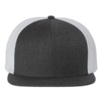 Wool Blend Flat Bill Trucker Cap