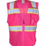 Unisex EV Series® Enhanced Visibility 3 Pocket Mesh Vest