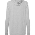 Women's Sueded Jersey Hooded Sweatshirt