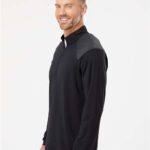 Men's Ultimate365 Lightweight Shoulder Stripe Quarter-Zip Pullover