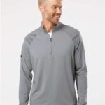 Men's Ultimate365 Lightweight Shoulder Stripe Quarter-Zip Pullover