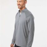 Men's Ultimate365 Lightweight Shoulder Stripe Quarter-Zip Pullover