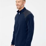 Men's Ultimate365 Lightweight Shoulder Stripe Quarter-Zip Pullover