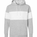 Unisex Classic Fleece Colorblocked Hooded Sweatshirt