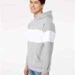 Unisex Classic Fleece Colorblocked Hooded Sweatshirt