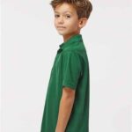 Youth Saratoga Performance Mini Mesh Polo