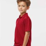 Youth Saratoga Performance Mini Mesh Polo