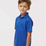 Youth Saratoga Performance Mini Mesh Polo