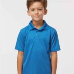 Youth Saratoga Performance Mini Mesh Polo