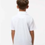 Youth Saratoga Performance Mini Mesh Polo