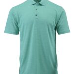Men's Dakota Striated Heather Polo