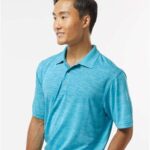 Men's Dakota Striated Heather Polo
