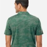 Men's All Over Camo Print Polo