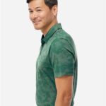 Men's All Over Camo Print Polo