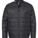 Men's 3-Stripes Puffer Full-Zip Jacket
