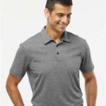 Men's Heathered Polo