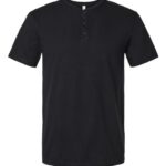 Unisex CVC Henley Tee