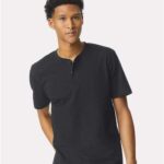 Unisex CVC Henley Tee