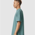 Unisex Pique Mockneck Tee