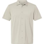 Men's Full Button Down Short Sleeve Shirt